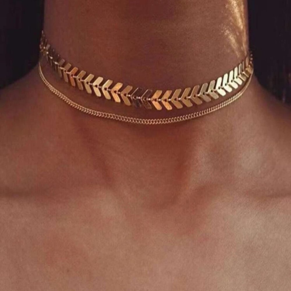 3 For $30 Layered Chain Necklace
